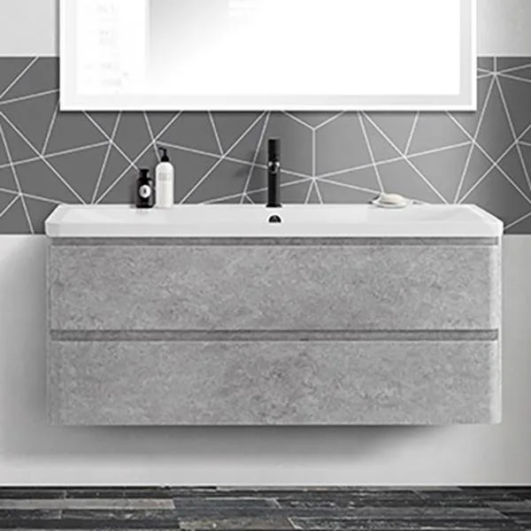 Тумба под раковину без столешницы BelBagno Albano 120 подвесная, cemento verona grigio Sancos — официальный сайт