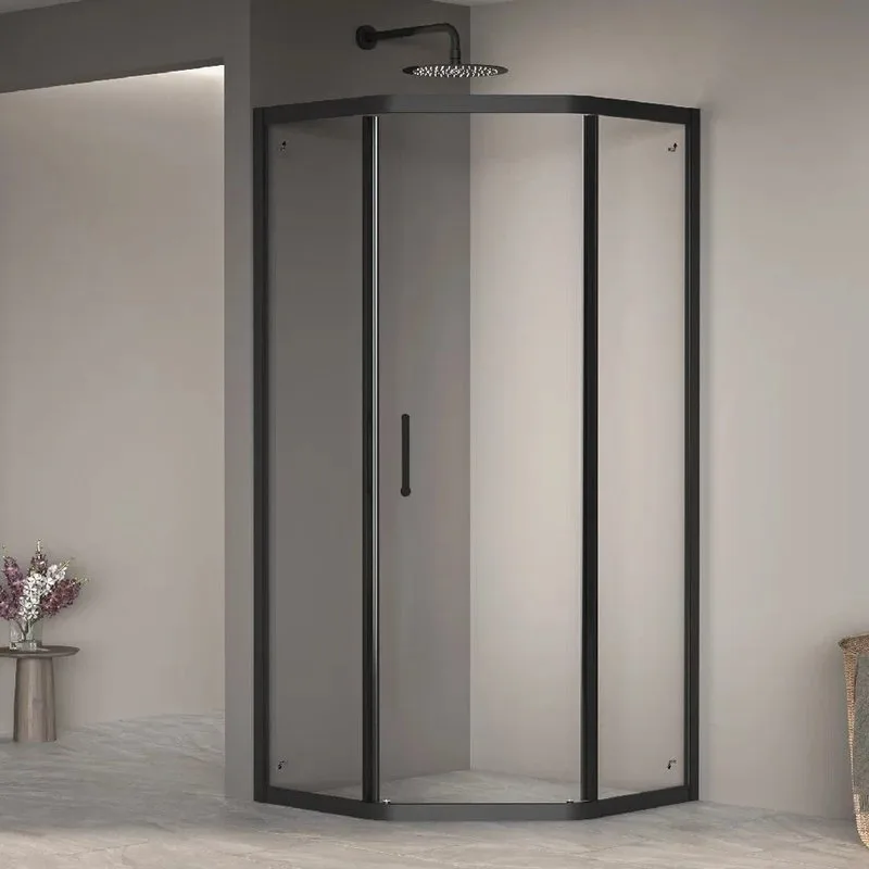 Душевой уголок RGW Passage PA-86B 1000x1000x1950, профиль черный Sancos — официальный сайт