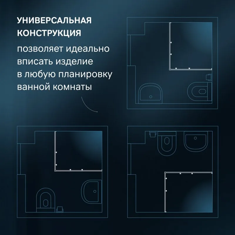 Душевой уголок AM.PM Func W84G-403-12090-MТ 120х90 см, профиль хром матовый Sancos — официальный сайт