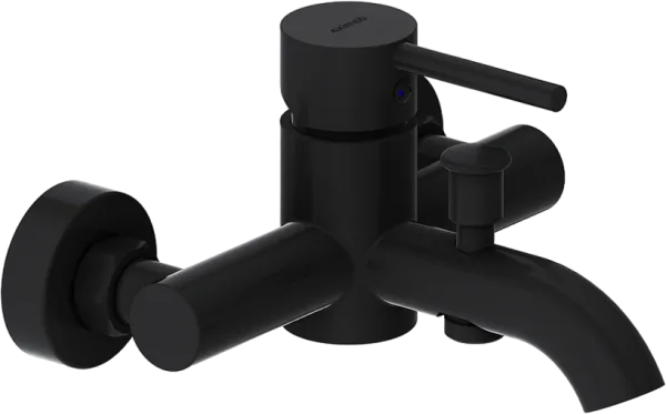Смеситель для ванны с душем Damixa Scandinavian Pure 361000300, черный