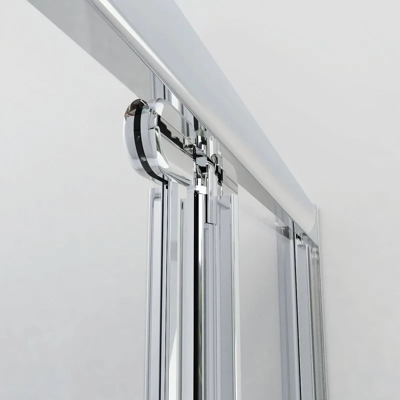 Душевая дверь в нишу Vincea Garda VDB-1G900CL 90 см, профиль хром, стекло прозрачное Sancos — официальный сайт