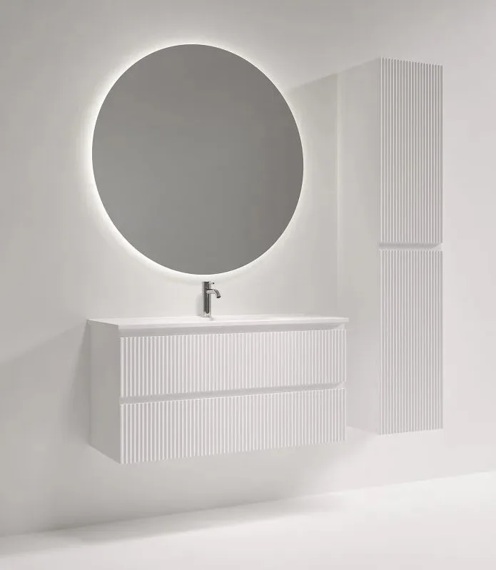 Тумба под раковину Sancos Snob R 90 подвесная Bianco (белый), SNR90/39W Sancos — официальный сайт