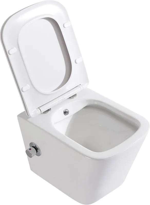 Унитаз подвесной BelBagno Due BB3103CHR-BS/SC Sancos — официальный сайт