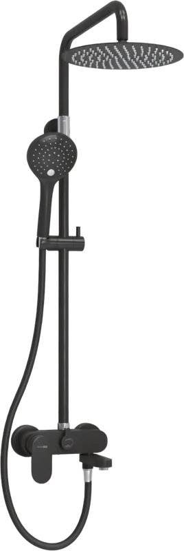 Душевая стойка Wasserkraft Elbe 7400 A174.258.078.CB, черная Sancos — официальный сайт