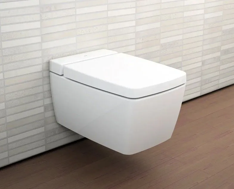 Чаша для унитаза подвесного VitrA Metropole 7672B003-1686 с емкостью для чистящей жидкости Sancos — официальный сайт