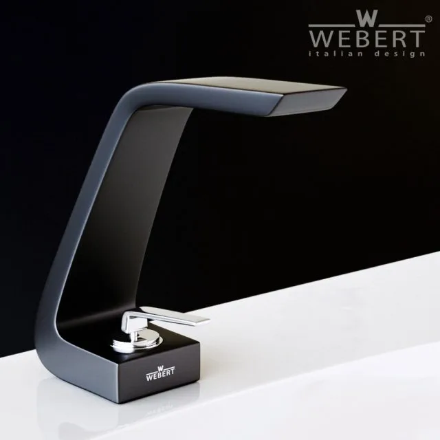 Смеситель для раковины Webert Wolo WO830102564 черный Sancos — официальный сайт