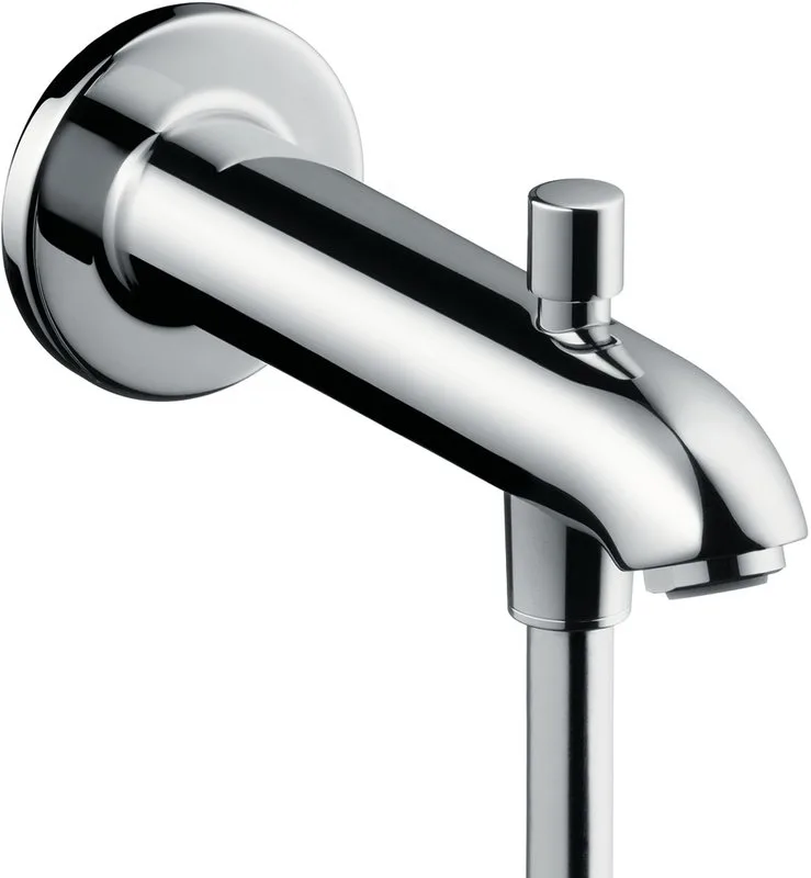 Излив Hansgrohe E 228 13424000 для ванны с душем Sancos — официальный сайт
