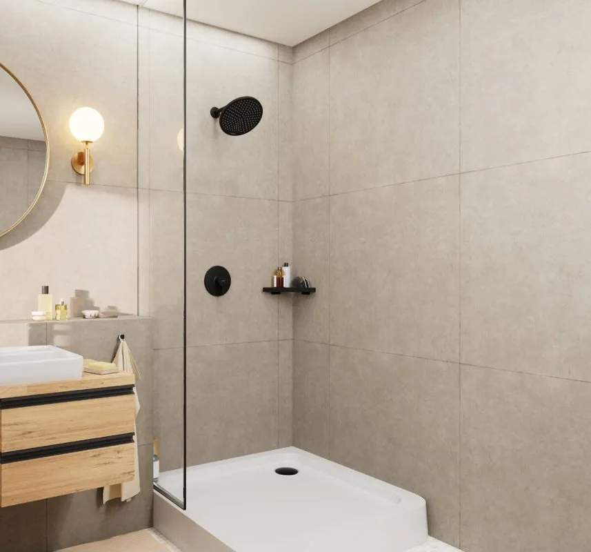 Верхний душ Hansgrohe Crometta S 240 1jet 26723670 черный матовый Sancos — официальный сайт