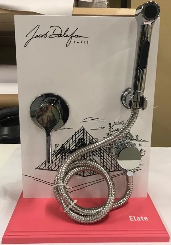 Гигиенический душ Jacob Delafon Elate E24610-CP, со смесителем С ВНУТРЕННЕЙ ЧАСТЬЮ Sancos — официальный сайт