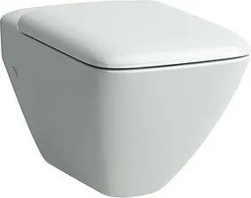 Крышка-сиденье Laufen Palace 8.9170.1.300.000.1 с микролифтом, петли хром Sancos — Оригинал