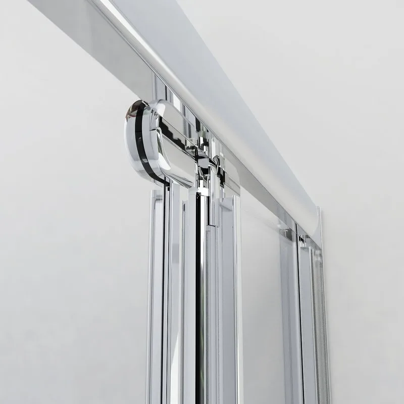 Душевой уголок Vincea Garda VSR-1G9080CL 80x90 см, профиль хром, стекло прозрачное Sancos — официальный сайт
