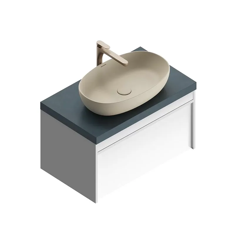 Тумба под раковину без столешницы KERAMA MARAZZI Modula 80 подвесная, глянцевая белая Sancos — официальный сайт