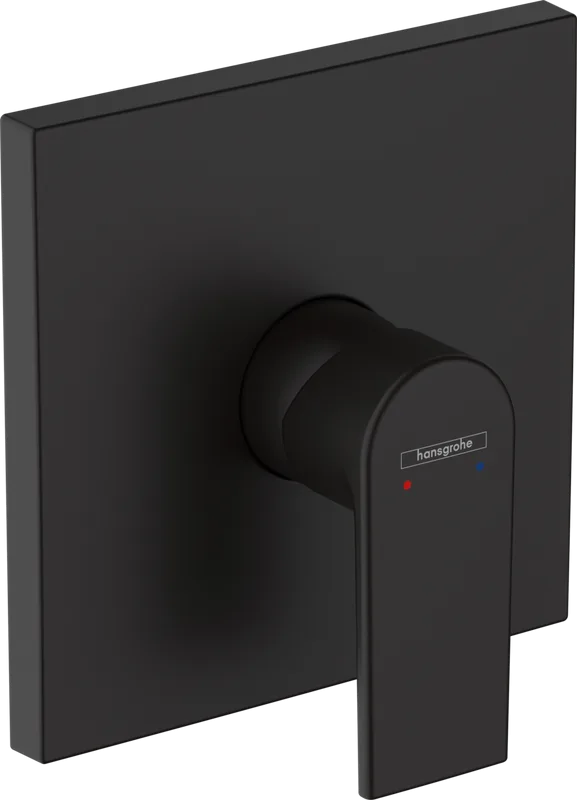Встраиваемый смеситель Hansgrohe Vernis Shape 71668670, матовый черный Sancos — официальный сайт