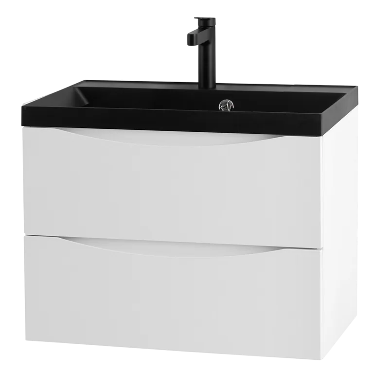 Тумба под раковину без столешницы BelBagno Marino 60 bianco lucido, подвесная Sancos — официальный сайт