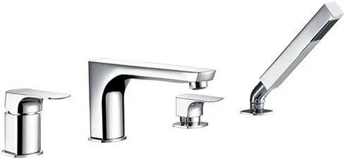 Смеситель на борт ванны Wasserkraft Salm 2755 Sancos — официальный сайт