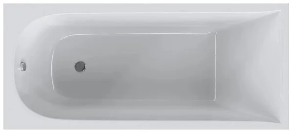 Акриловая ванна ALBA SPA Impero без опоры 180x80 см, пристенная, белая Sancos — официальный сайт