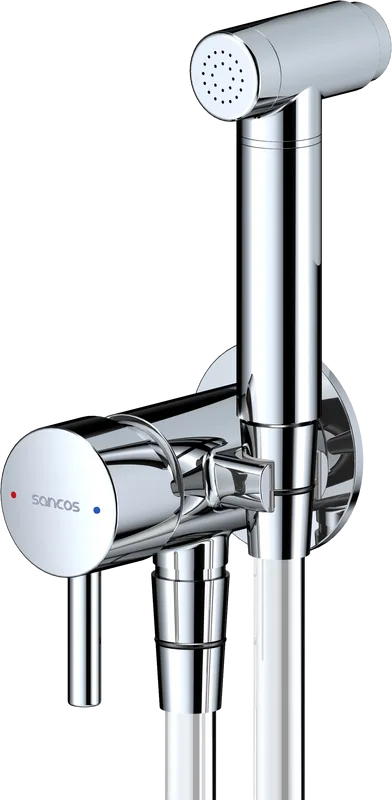 Гигиенический душ Sancos Atom SC2001CH со смесителем, С ВНУТРЕННЕЙ ЧАСТЬЮ, хром глянцевый Sancos — официальный сайт