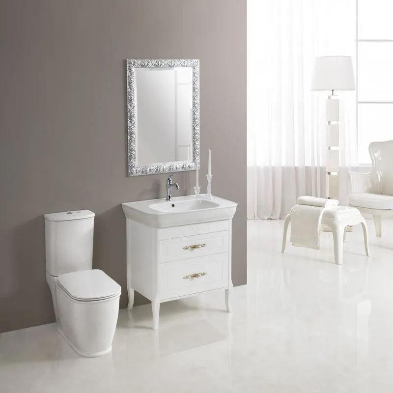 Тумба под раковину без столешницы BelBagno Prado PIA2 80 bianco lucido Sancos — официальный сайт