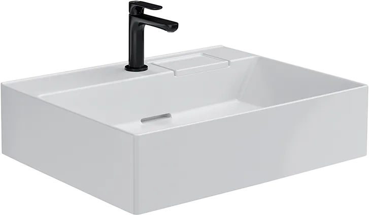 Мебельная раковина KERAMA MARAZZI Logica 60 с одним отверстием Sancos — официальный сайт