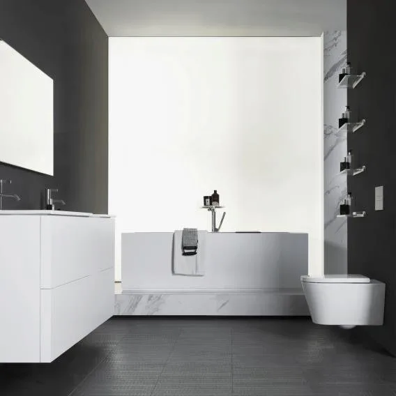 Крышка-сиденье Laufen Kartell by Laufen 8.9133.3.000.000.1 с микролифтом Sancos — Оригинал