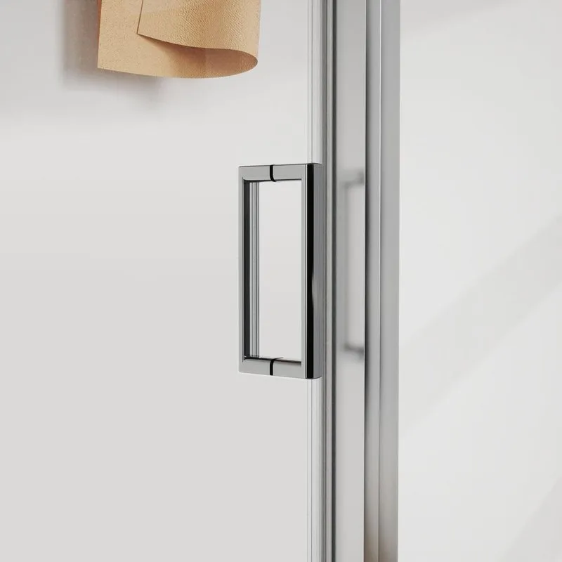 Душевой уголок Vincea City VSR-5CT9012CL 120х90 см, профиль хром, стекло прозрачное Sancos — официальный сайт
