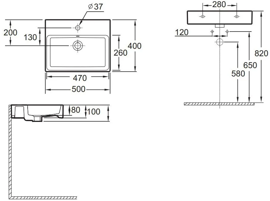 Накладная раковина Jacob Delafon Sully EVT112-00 Sancos — официальный сайт