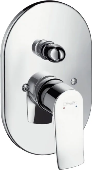Встраиваемый смеситель Hansgrohe Metris 31484000 Sancos — официальный сайт
