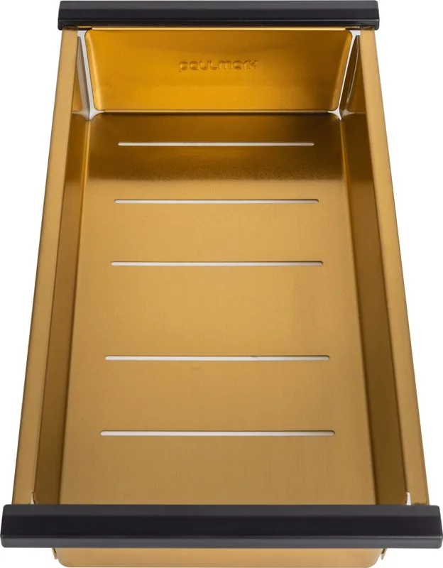 Мойка кухонная Paulmark Next-Multi Sink 74 UNI PM787445-BG брашированное золото Sancos — официальный сайт
