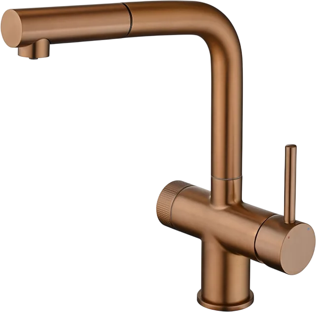 Смеситель для кухни Emar PVD ЕС - 7026 PVD Coppery Sancos — официальный сайт