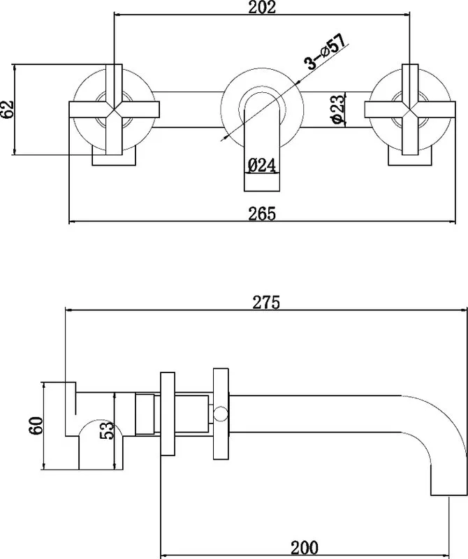 Смеситель для раковины Abber Wasser Kreis AF81121B С ВНУТРЕННЕЙ ЧАСТЬЮ, черный Sancos — официальный сайт