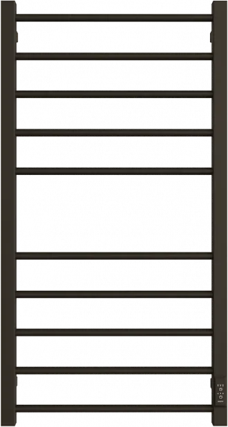 Полотенцесушитель электрический Двин S plaza neo 100/50 чёрный матовый Sancos — официальный сайт