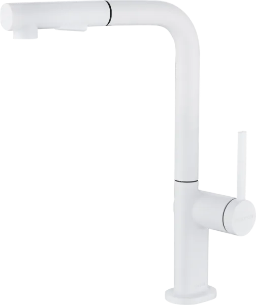 Смеситель для кухни Paulmark Neo Ne214419-WH, белый матовый