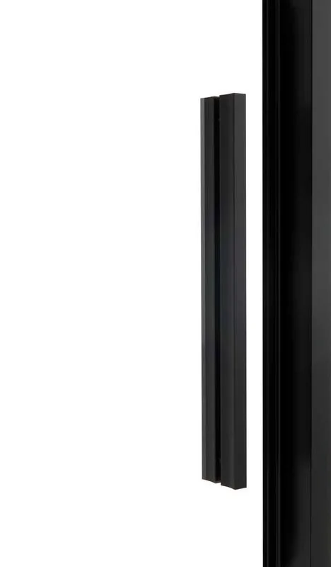 Душевой уголок Vincea Slim Soft VSR-1SS1011CLB 110x100, профиль черный, стекло прозрачное Sancos — официальный сайт