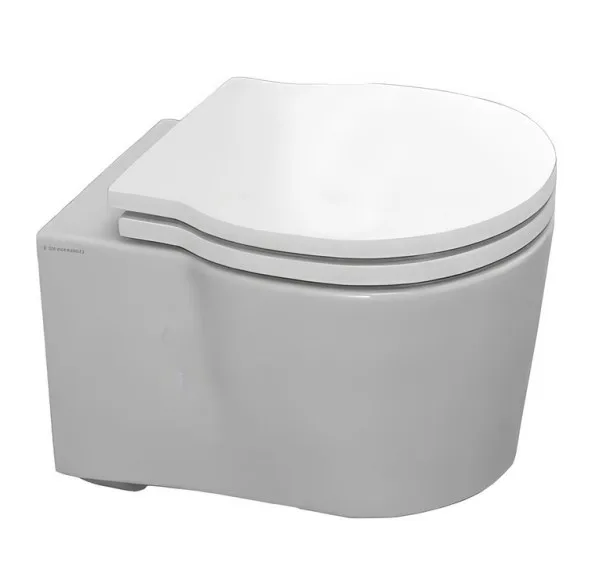 Чаша для подвесного унитаза Scarabeo Bucket 8815 цвет белый Sancos — официальный сайт
