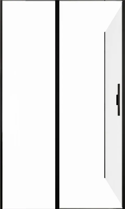 Душевой уголок Allen Brau Priority 120x90, профиль черный браш, стекло прозрачное Sancos — официальный сайт