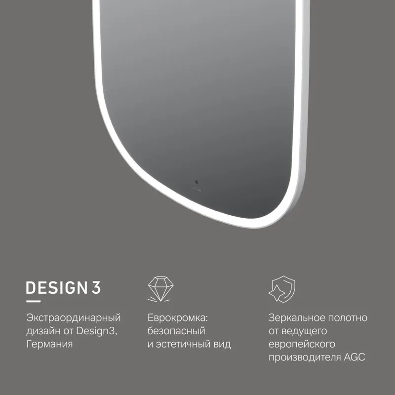 Зеркало AM.PM Func 65 прямоугольное Sancos — официальный сайт