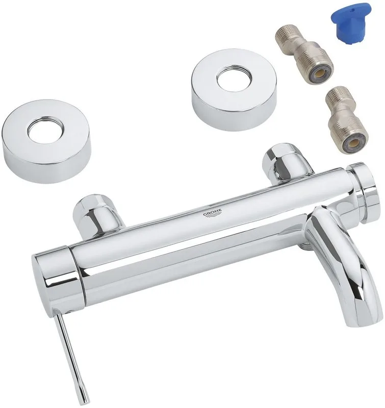 Смеситель для ванны с душем Grohe Essence New 33624001 Sancos — официальный сайт