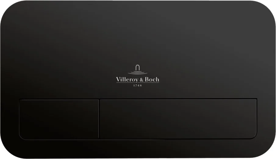 Кнопка смыва Villeroy & Boch Viconnect 922490AN black matt Sancos — официальный сайт
