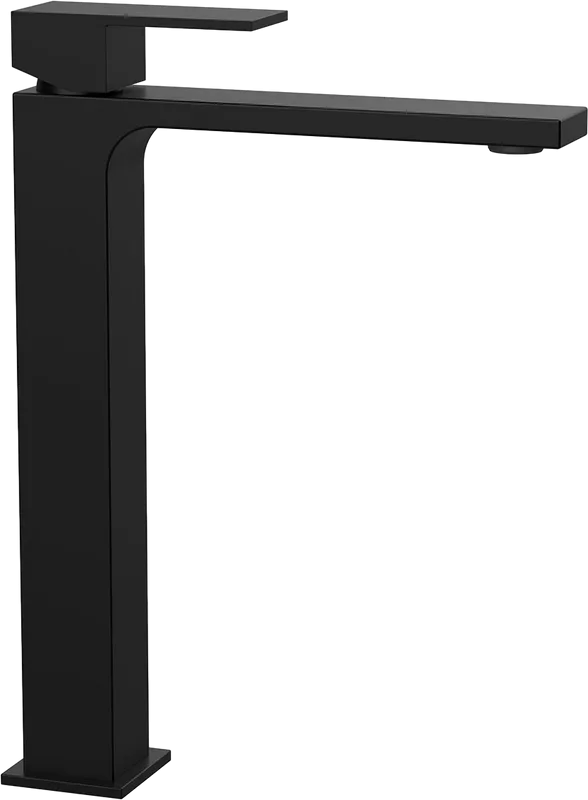 Смеситель для раковины Vincea Cube VBF-1C02MB черный Sancos — официальный сайт