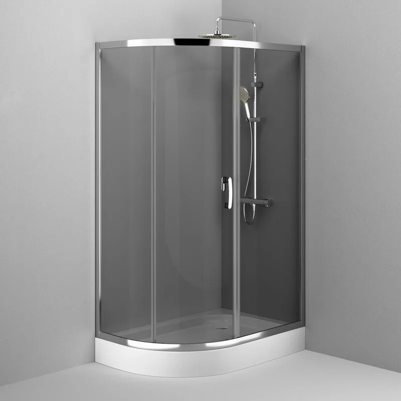Душевой уголок AM.PM Like W83G-302U120CG 120, тонированное стекло Sancos — официальный сайт