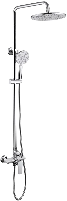 Душевая стойка Abber Weiss Insel AF8020, хром Sancos — официальный сайт