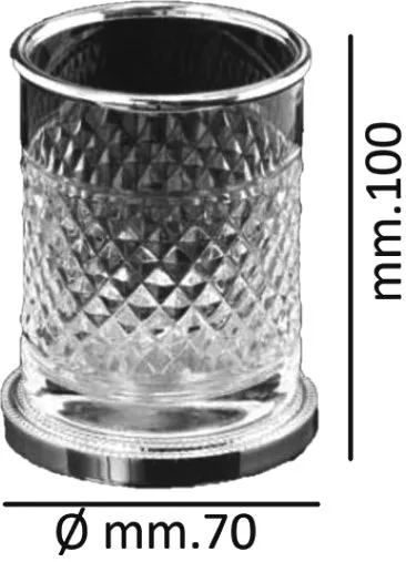 Стакан Boheme Aura 10252-G gold Sancos — Оригинал