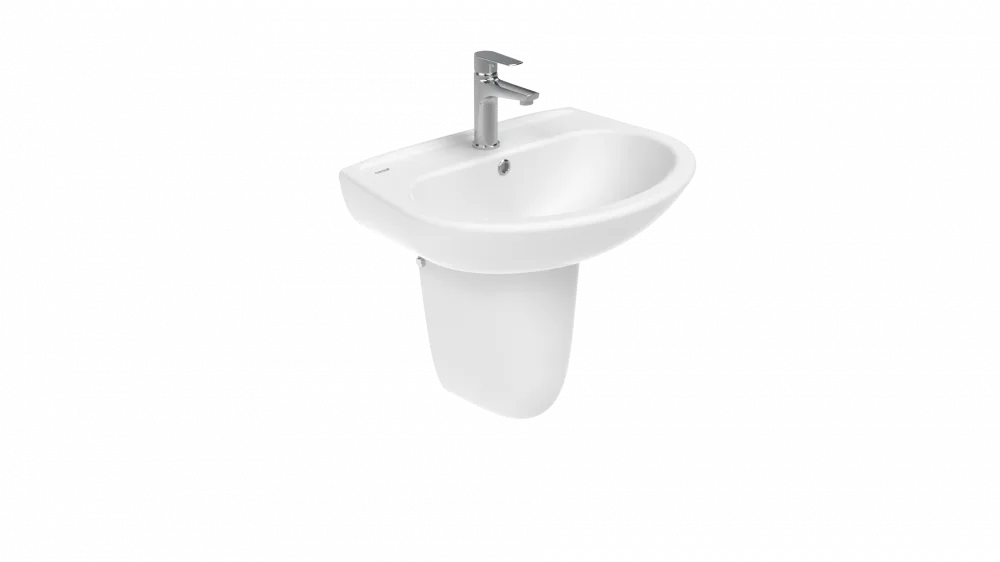 Раковина Creavit Sedef SD060-00CB00E-0000 белая глянцевая Sancos — официальный сайт