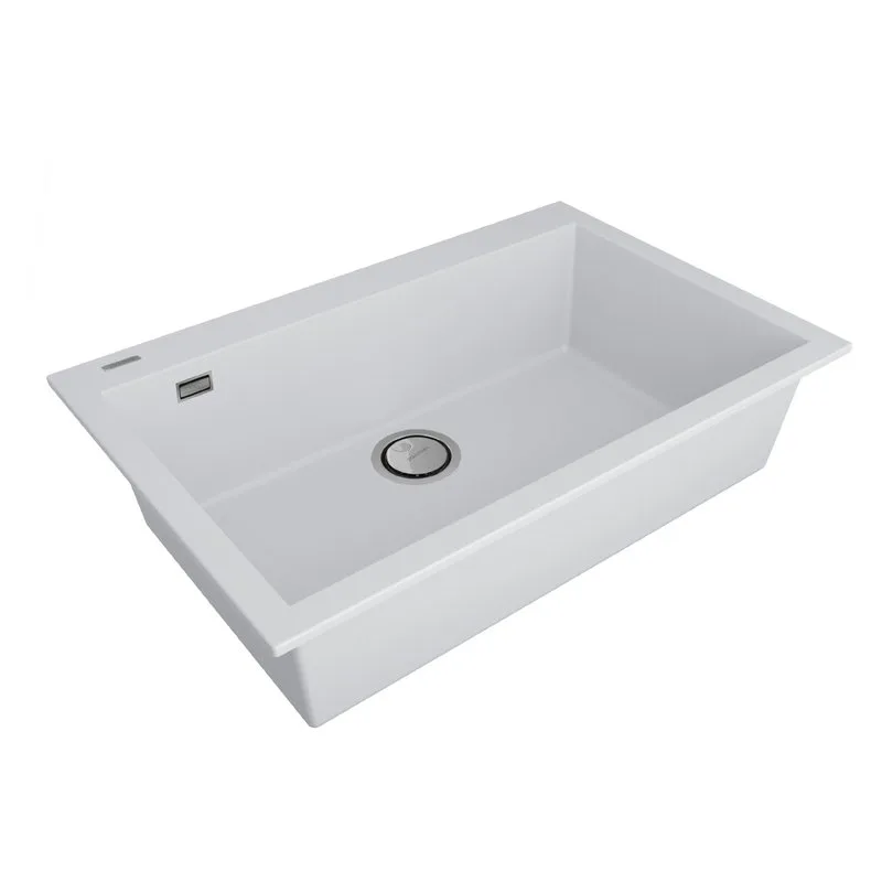 Мойка кухонная Paulmark Decoration 41 PM937650-WH white Sancos — официальный сайт