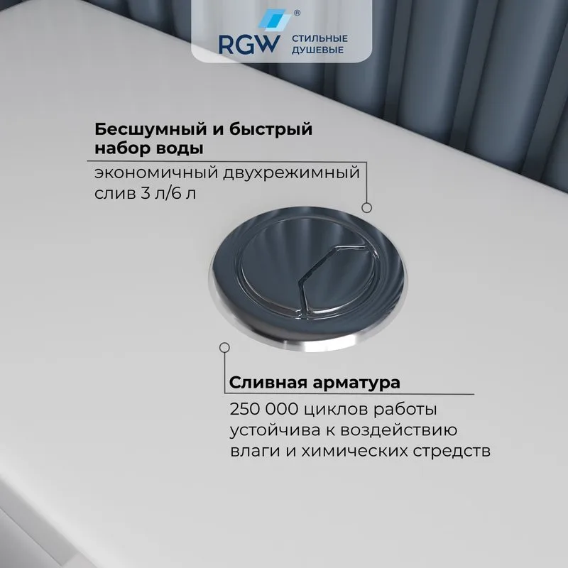 Унитаз-компакт напольный RGW SW-03 Sancos — официальный сайт