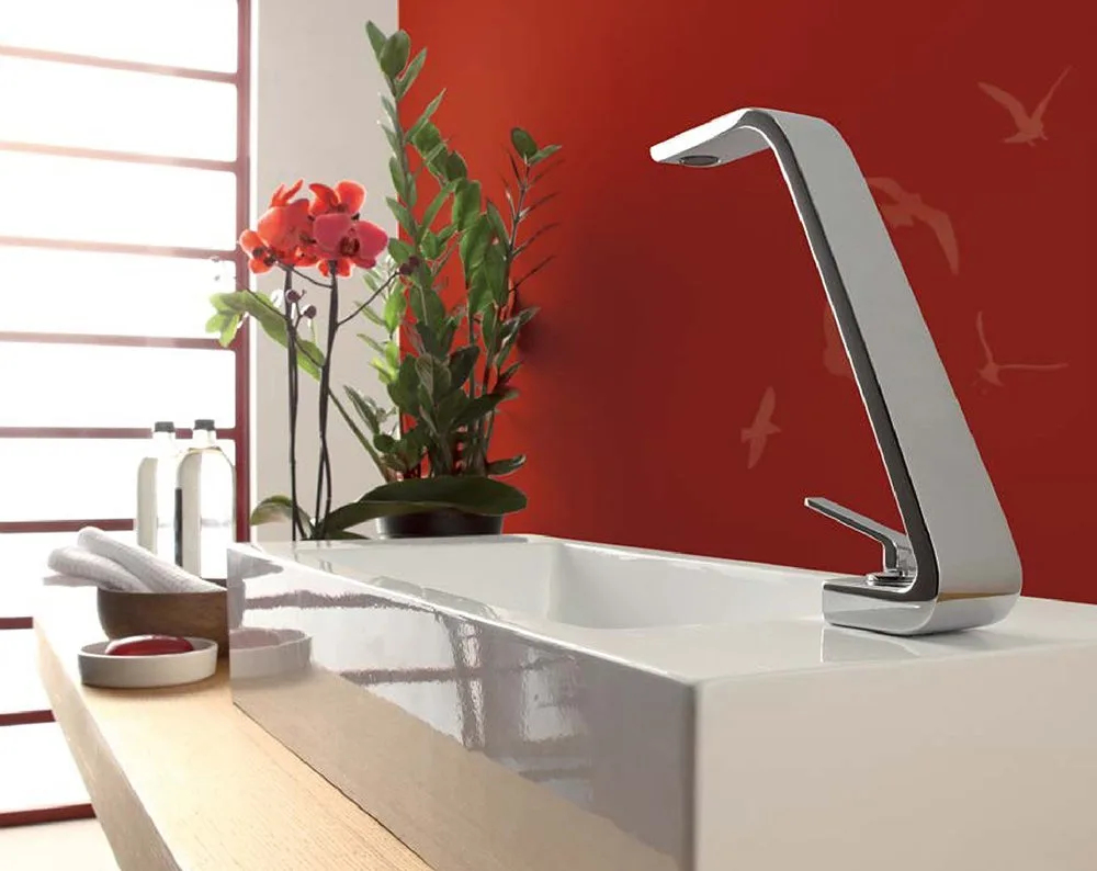 Смеситель для раковины Webert Wolo WO830402015 хром Sancos — официальный сайт