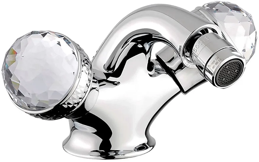 Смеситель для биде Migliore Axo Swarovski 18483 хром Sancos — официальный сайт