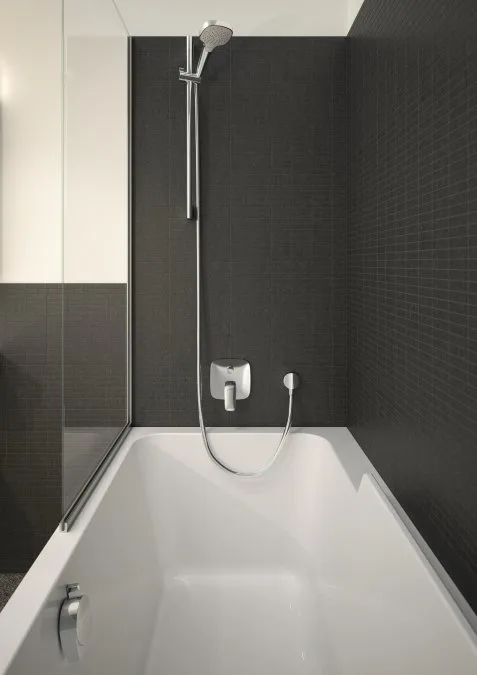 Душевой гарнитур Hansgrohe Croma Select E Vario 26582400 Sancos — официальный сайт