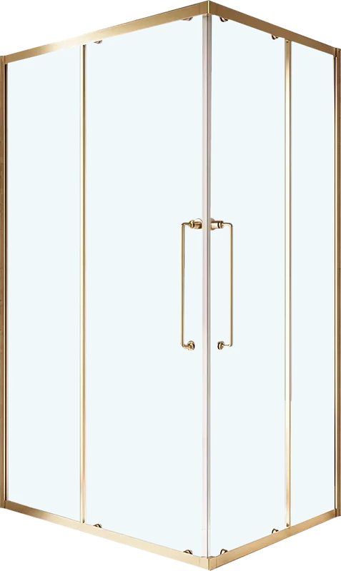 Душевой уголок Cezares Relax RELAX-304-AH-2-120/90-C-BORO 120x90, профиль брашированное золото Sancos — официальный сайт