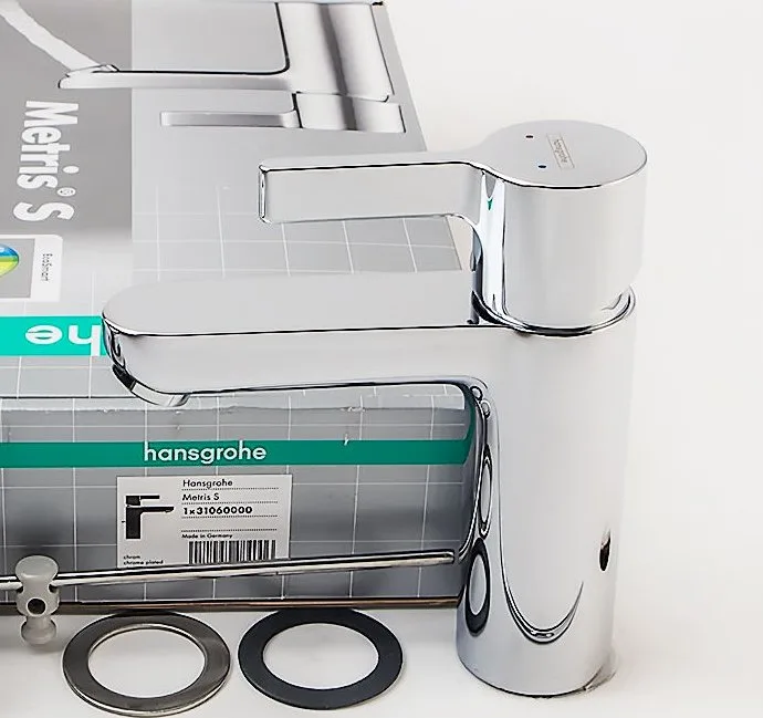 Смеситель для раковины Hansgrohe Metris S 31060000 Sancos — официальный сайт